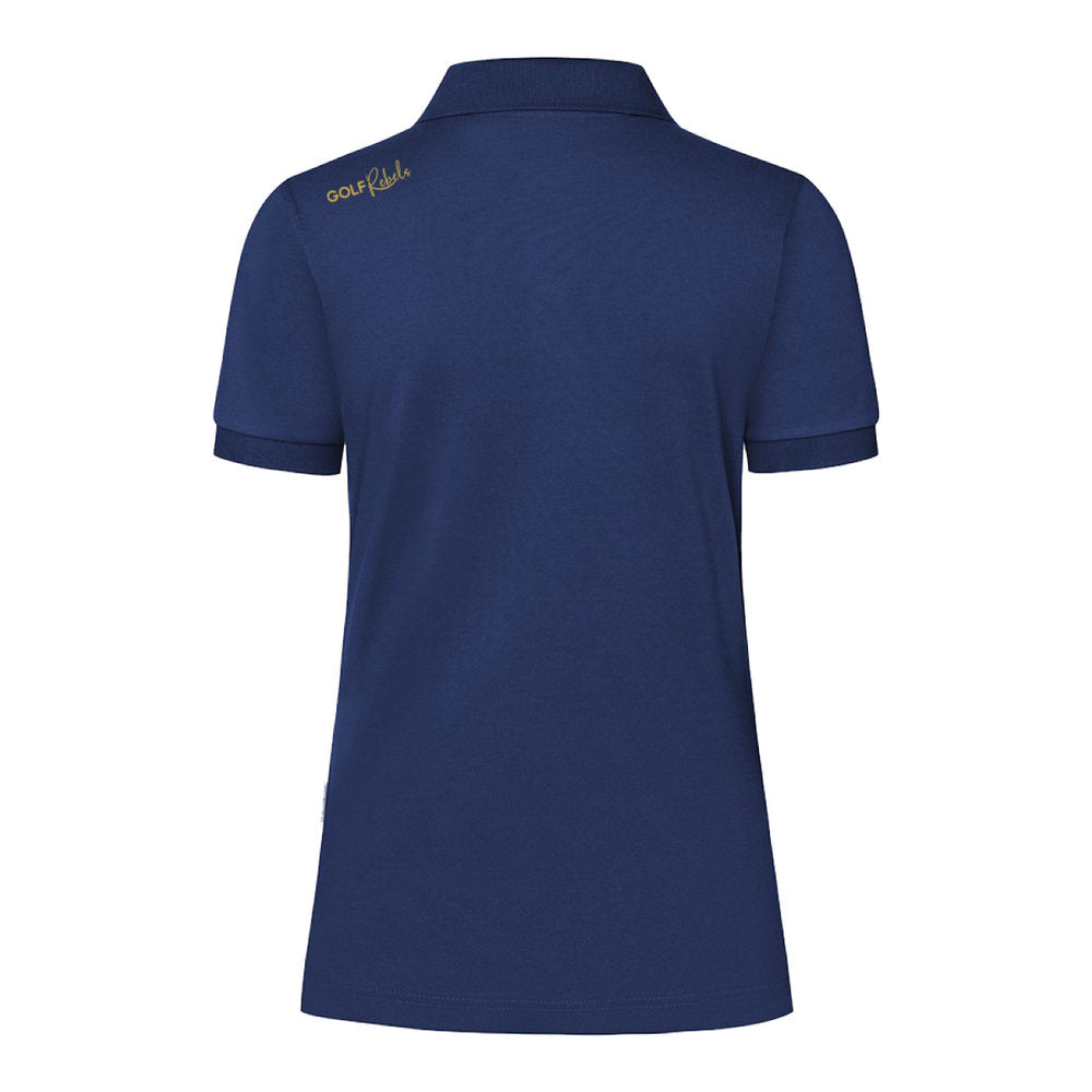 Unverzichtbares Sportpolo für Damen – Nachtblau