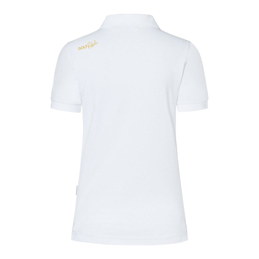Unverzichtbares Sportpolo für Damen – Weiß