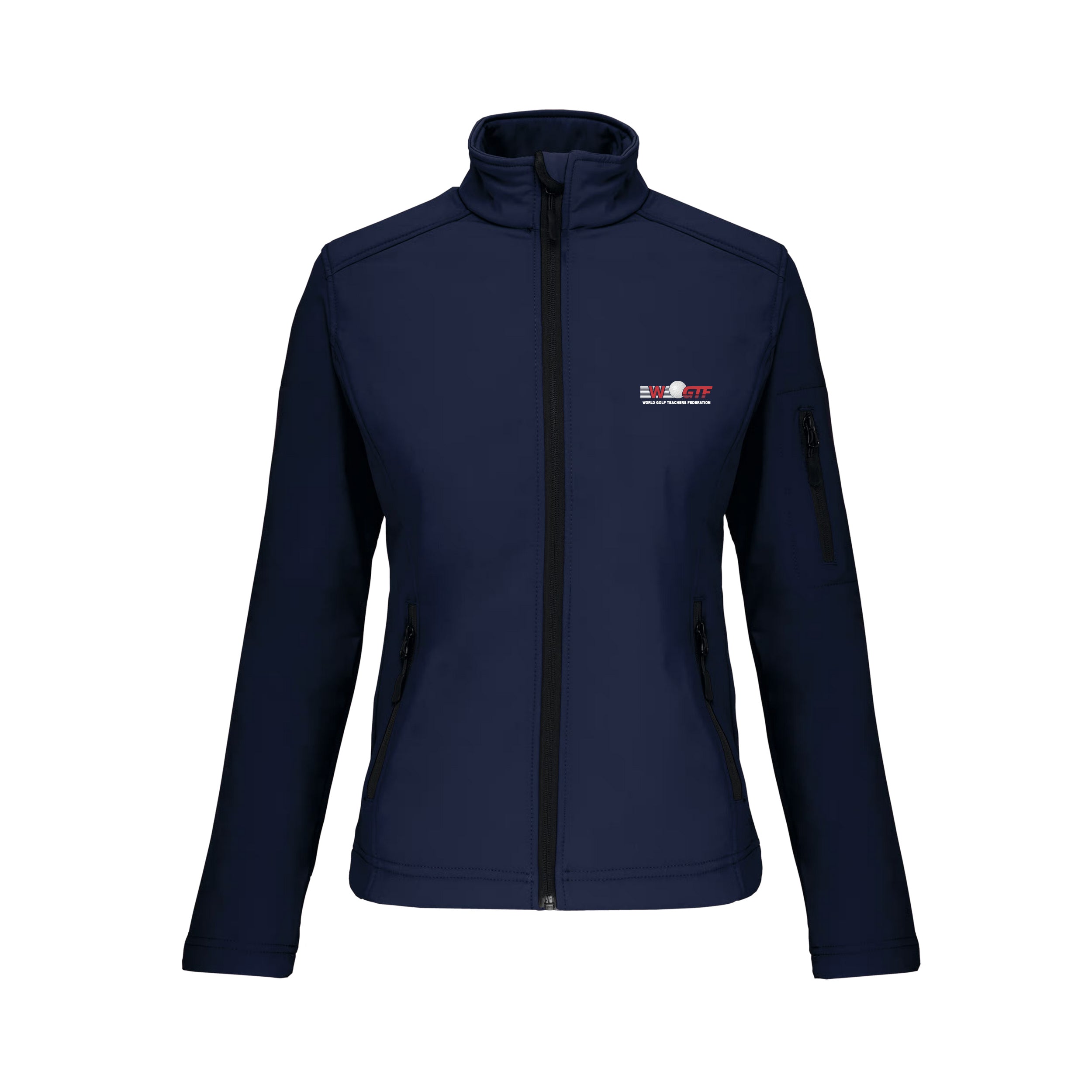 Stormproof softshell jack met logo bedrukking